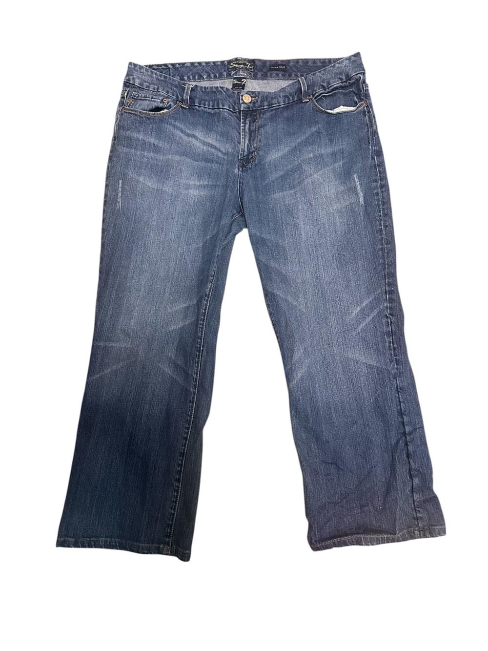 Vintage Y2K Seven7 Bootcut Jeans Women’s Size 20 Stretch Denim